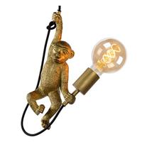 Lucide EXTRAVAGANZA CHIMP - Hanglamp - Ø 17,6 cm - 1xE27 - Zwart - thumbnail