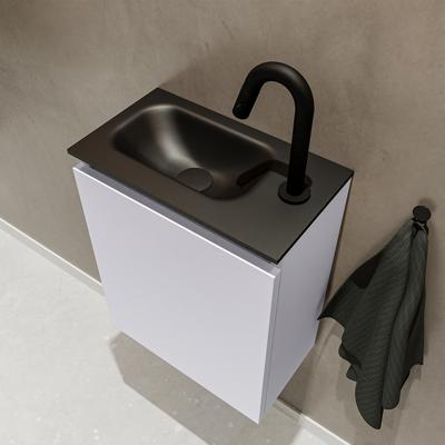 MONDIAZ TURE 40cm toiletmeubel cale. EDEN wastafel urban links 1 kraangat