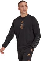 Duitsland Cotton Crewneck Senior 2022-2023 - Maat S - Kleur: GoudRoodZwart | Soccerfanshop - thumbnail