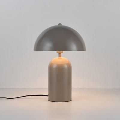 Tafellamp Asteri taupe s - E14-fitting - 25W - Mushroomlamp - Paddenstoel - Metaal - IP20 voor binnen