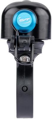 CONTEC fietsbel "diamond bing" ct mini bell diamond bing, black/blue, 22.2 mm CONTEC fietsbel "diamond bing" ct mini bell diamond bing, black/blue, 22.2 mm