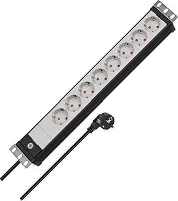 Brennenstuhl premium-lijn 19 inch power strip 8-voudig - 1156057028