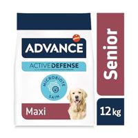 Advance Maxi Senior met kip en rijst hondenvoer 2 x 12 kg - thumbnail