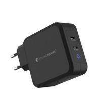 Rolling Square GaN Oplader 100W - 2x USB-C poort - GaN Technologie - 2 telefoons tegelijk laden - Snelladen - thumbnail