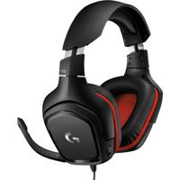 Logitech Headset G332 Gaming Headset black/red - thumbnail