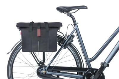 Basil city fietshandtas mik-kf zwart