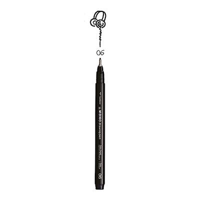 Tombow • fineliner mono drawing pen, line width 06 (approx. 0.50 mm), black