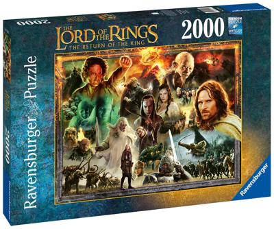 Ravensburger legpuzzel lord of the rings return of the king, 2000st. Ravensburger legpuzzel lord of the rings return of the king, 2000st.