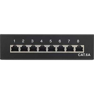 Renkforce 8 poorten Netwerkpatchbox CAT 6A 1 HE Ingericht