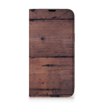 iPhone 13 Book | Wallet Case | Old Wood iPhone 13 Book | Wallet Case | Old Wood
