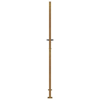 Poort grasontwerp 100x175 cm cortenstaal