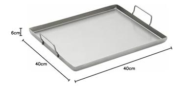 Ovenschaal Vaello Staal 40 x 40 cm