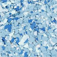 Terrazzo vlokken, blauw, 90 gr/ 1 Doosje - thumbnail