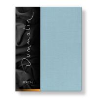 Dommelin Dommelin Laken Uni Percal 200TC 591 Pastelblauw 270x300 cm - thumbnail
