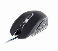 Gaming muis USB, zwart/blauw - thumbnail