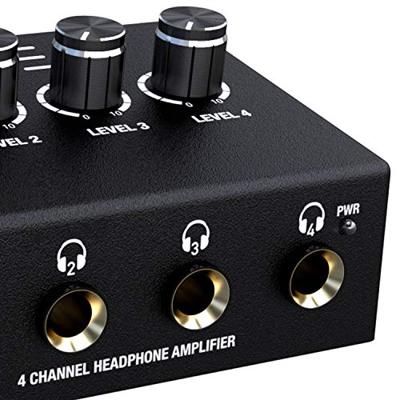 TIE Headphone Amplifier 4 Channel koptelefoonversterker - thumbnail