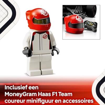 LEGO Speed Champions 77250 MoneyGram Haas Team VF-24 F1-auto - Speelgoed voor kinderen vanaf 10 jaar - thumbnail