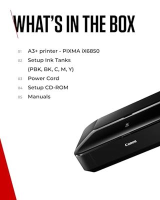 Canon Pixma IX6850 A3 printer - thumbnail