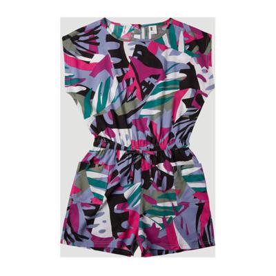 O'Neill jumpsuit met all over print paars/groen/blauw