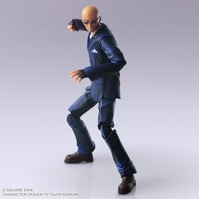 Final Fantasy VII Bring Arts Action Figure Rude 16 cm