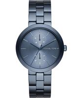 Horlogeband Michael Kors MK6410 Staal Blauw 18mm Horlogeband Michael Kors MK6410 Staal Blauw 18mm