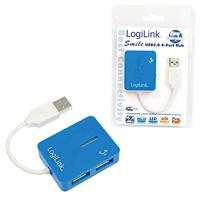 LogiLink USB 2.0 4-Port Hub - [UA0136] - thumbnail