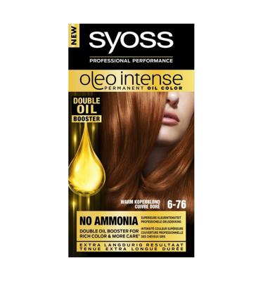 Syoss Oleo Intense 6-76 Warm Koperblond Syoss Oleo Intense 6-76 Warm Koperblond