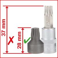KS TOOLS Ks-tools bitset bits socket set 1/4" short 50pcs. - thumbnail