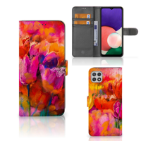 Hoesje Samsung Galaxy A22 5G Tulips - thumbnail