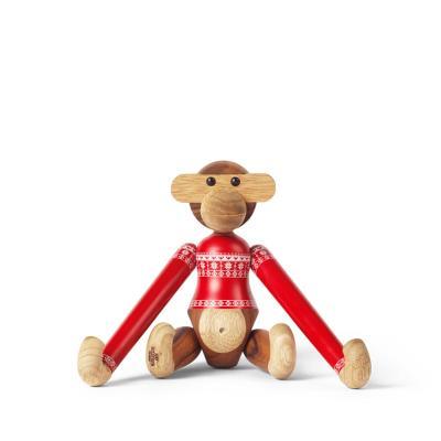 Kay Bojesen Kay Bojesen Kerstaap rood/wit gestreept klein