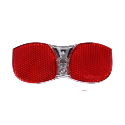 Falkx led acterlicht. montage 50/80mm. incl batterijen (hangverpakking).