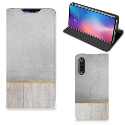 Xiaomi Mi 9 Book | Wallet Case | Wood Concrete