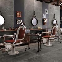 Vloertegel Douglas & Jones Fusion Mistique Black 80x80 cm Zwart Douglas & Jones - thumbnail