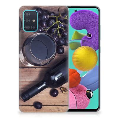 Samsung Galaxy A51 | Siliconen Case | Wijn Samsung Galaxy A51 | Siliconen Case | Wijn