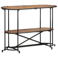 Wandtafel 110x42x76 cm massief acaciahout - thumbnail