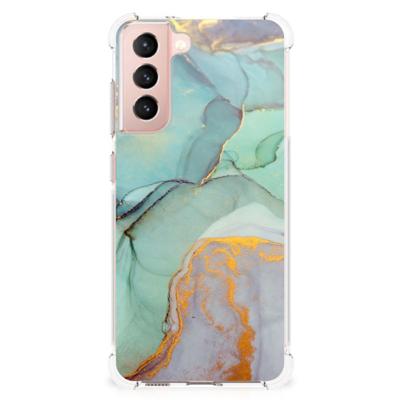 Back Cover voor Samsung Galaxy S21 FE Watercolor Mix Back Cover voor Samsung Galaxy S21 FE Watercolor Mix