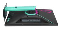 ASUS rog strix xg27acmeg-g hatsune miku edition 27" gaming monitor (zwart/turquoise, 260 hz, hdmi, displayport, usb-c, amd free-sync) - thumbnail