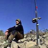 Black Cat Stainless Steel Rod Holder 85cm 1st. - thumbnail