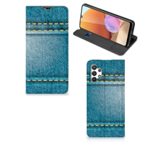 Samsung Galaxy A32 4G | A32 5G Enterprise Editie Hippe | Standcase | Jeans - thumbnail