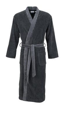 Carl Ross Carl Ross Heren Badjas Kimono 630100 Basalt/Deep Black 48/50