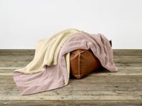 De Witte Lietaer De Witte Lietaer Laya Plaid XL vieux rose - thumbnail