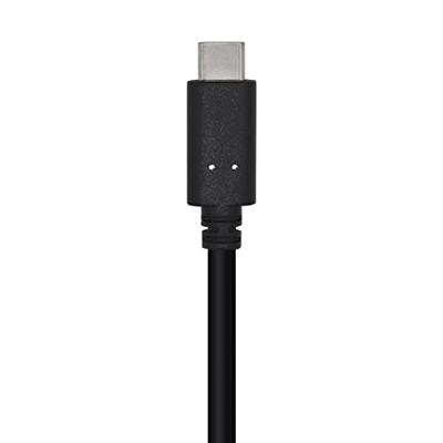 AISENS A107-0449 USB 3.1 kabel Gen2 10 Gbps 3A type USB-C/M-A/M, zwart, 0,5 m