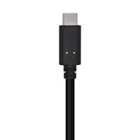 AISENS A107-0449 USB 3.1 kabel Gen2 10 Gbps 3A type USB-C/M-A/M, zwart, 0,5 m - thumbnail