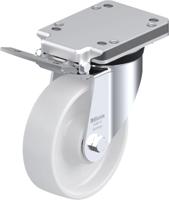 Blickle LK-PO 160K-IS Zwenkwiel met rem Wieldiameter: 160 mm Draagvermogen (max.): 450 kg 1 stuk(s) - thumbnail