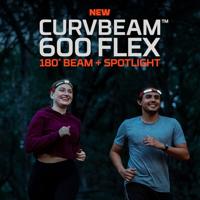 Ledlamp voor op het hoofd Nebo Curvbeam 600 Zwart 600 lm - thumbnail