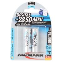 Ansmann Digital HR06 Oplaadbare AA batterij (penlite) NiMH 2650 mAh 1.2 V 2 stuk(s) Ansmann Digital HR06 Oplaadbare AA batterij (penlite) NiMH 2650 mAh 1.2 V 2 stuk(s)