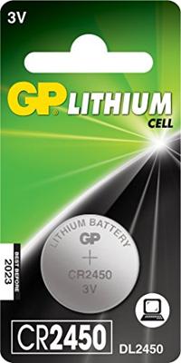 GP CR2450 lithium knoopcel 3 V (5 stuks)