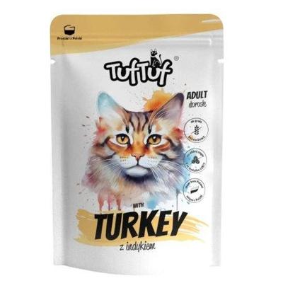 TUF TUF with turkey - nat kattenvoer - 300g