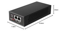 IEEE 802.3bt 2.5 Gigabit 90W PoE++ Injector - thumbnail