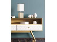 Trio Vierkante schemerlamp Ping wit R50131001 - thumbnail